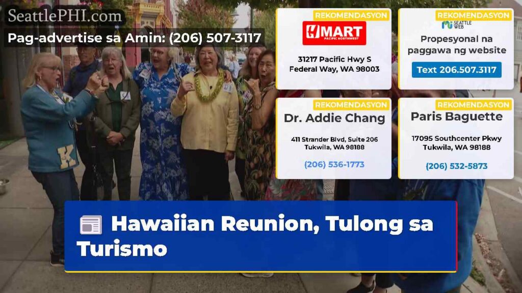 Hawaiian Reunion, Tulong sa Turismo