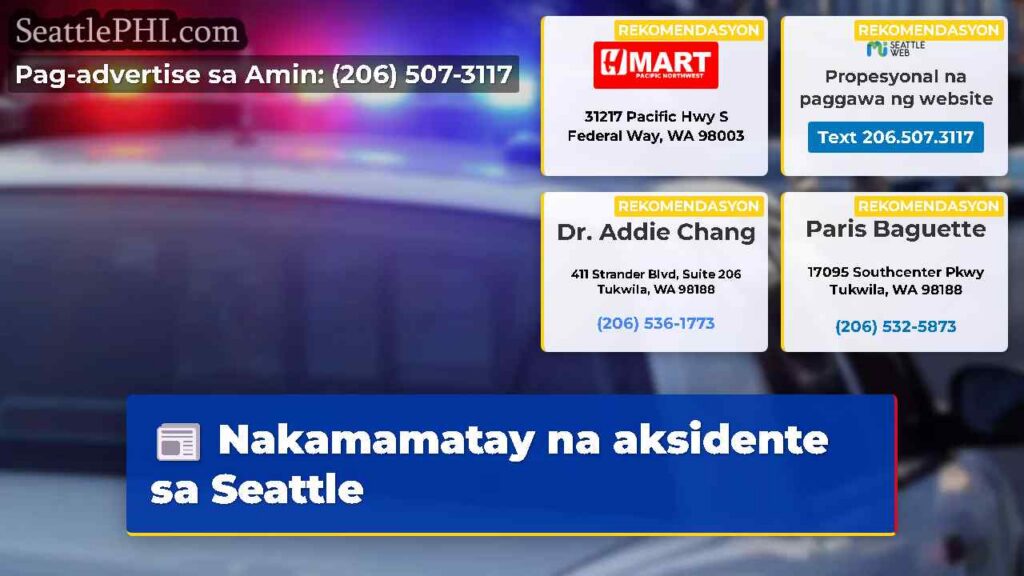 Nakamamatay na aksidente sa Seattle