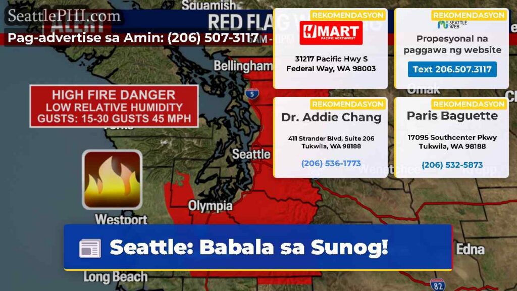 Seattle: Babala sa Sunog!
