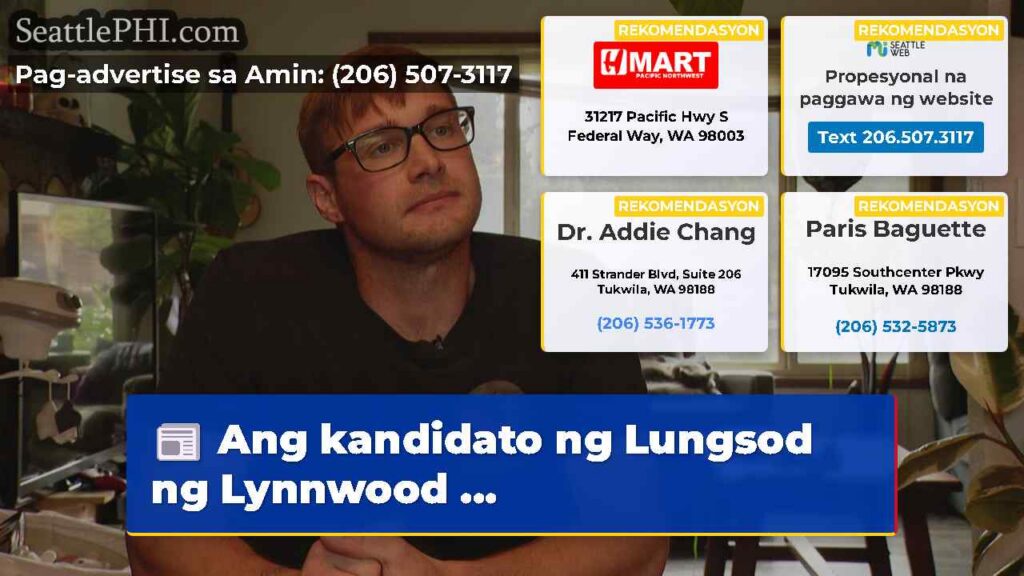 Ang kandidato ng Lungsod ng Lynnwood ...