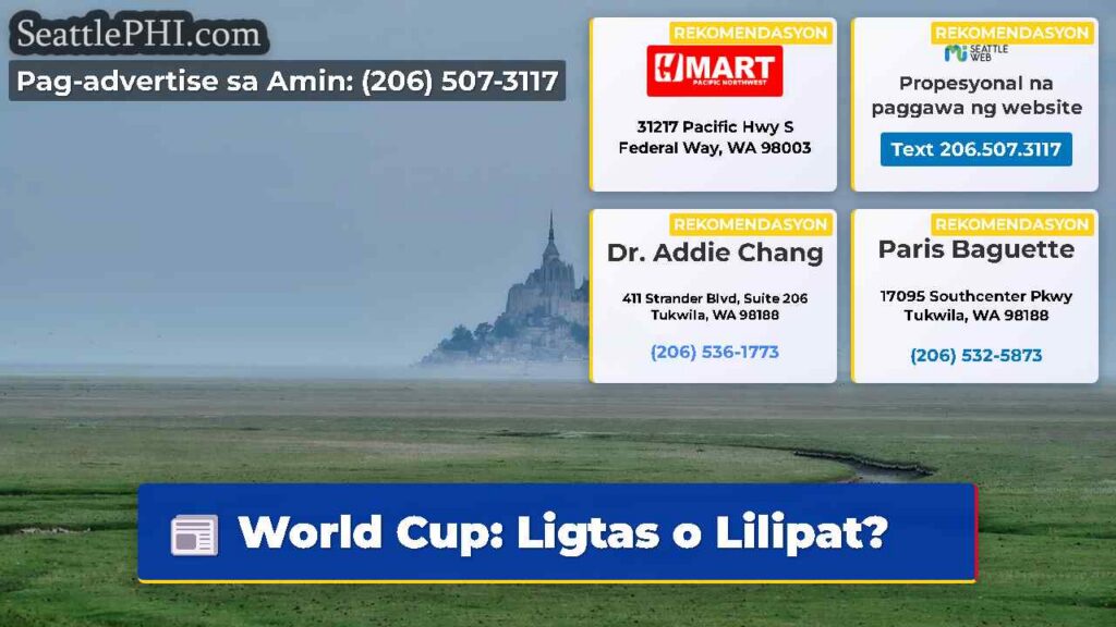 World Cup: Ligtas o Lilipat?