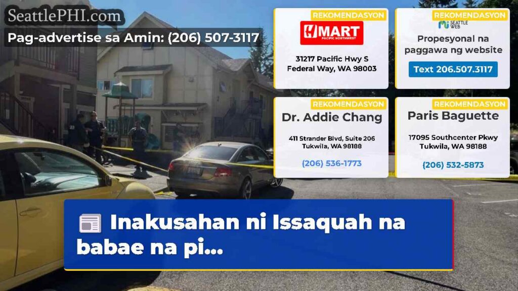 Inakusahan ni Issaquah na babae na pi...