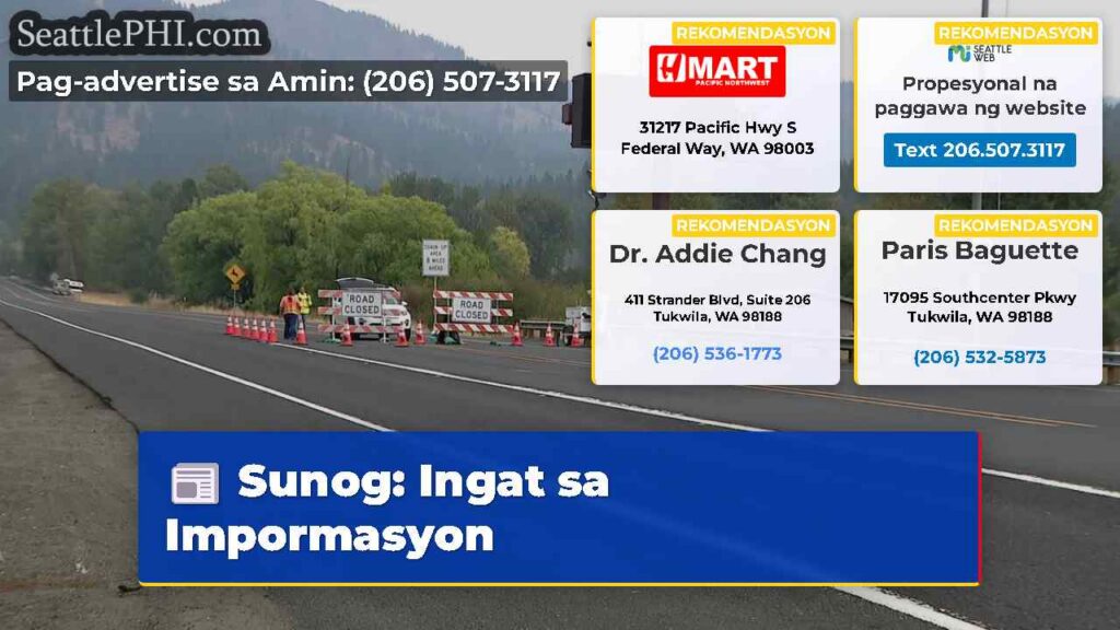 Sunog: Ingat sa Impormasyon