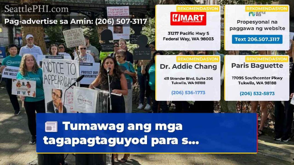 Tumawag ang mga tagapagtaguyod para s...