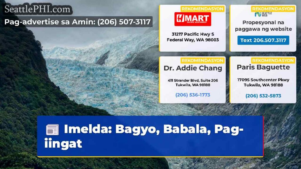 Imelda: Bagyo, Babala, Pag-iingat