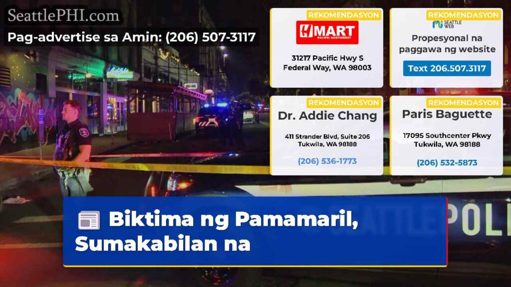 Biktima ng Pamamaril, Sumakabilan na