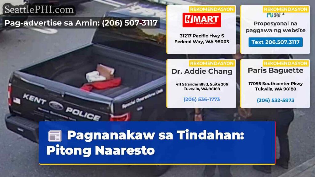 Pagnanakaw sa Tindahan: Pitong Naaresto