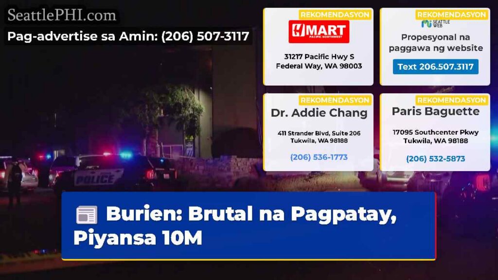 Burien: Brutal na Pagpatay, Piyansa 10M