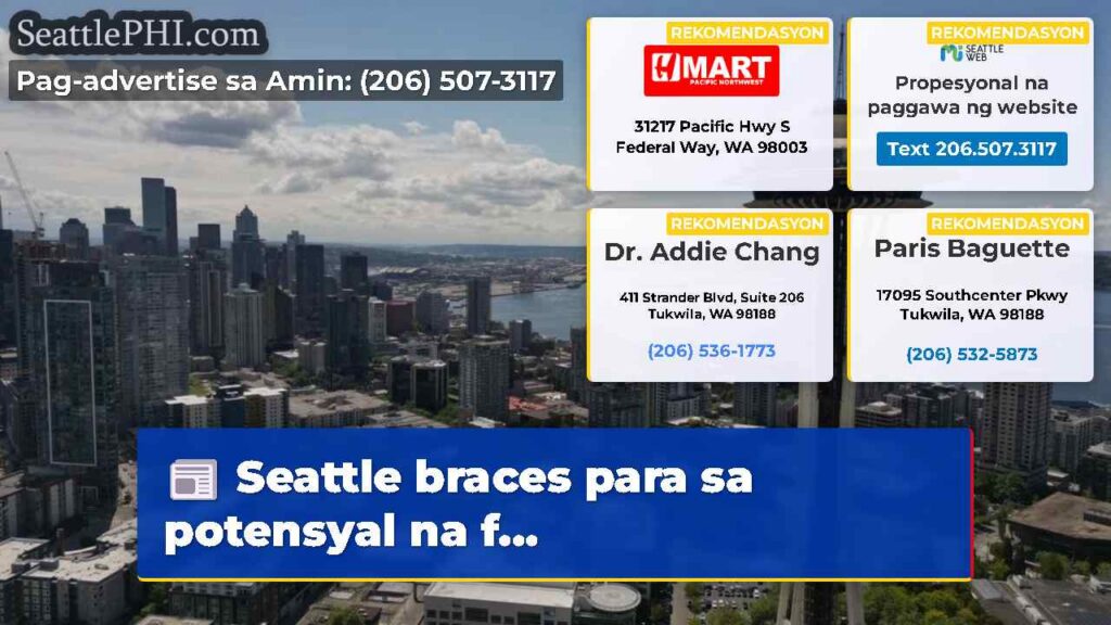 Seattle braces para sa potensyal na f...