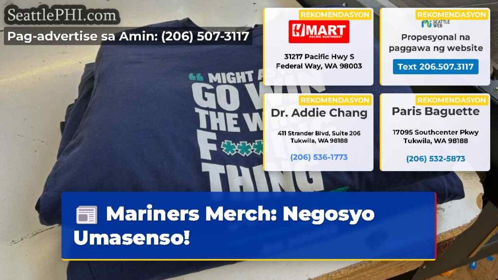 Mariners Merch: Negosyo Umasenso!