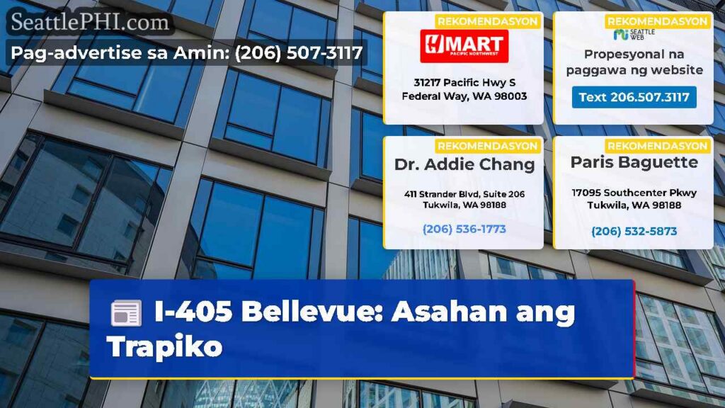 I-405 Bellevue: Asahan ang Trapiko