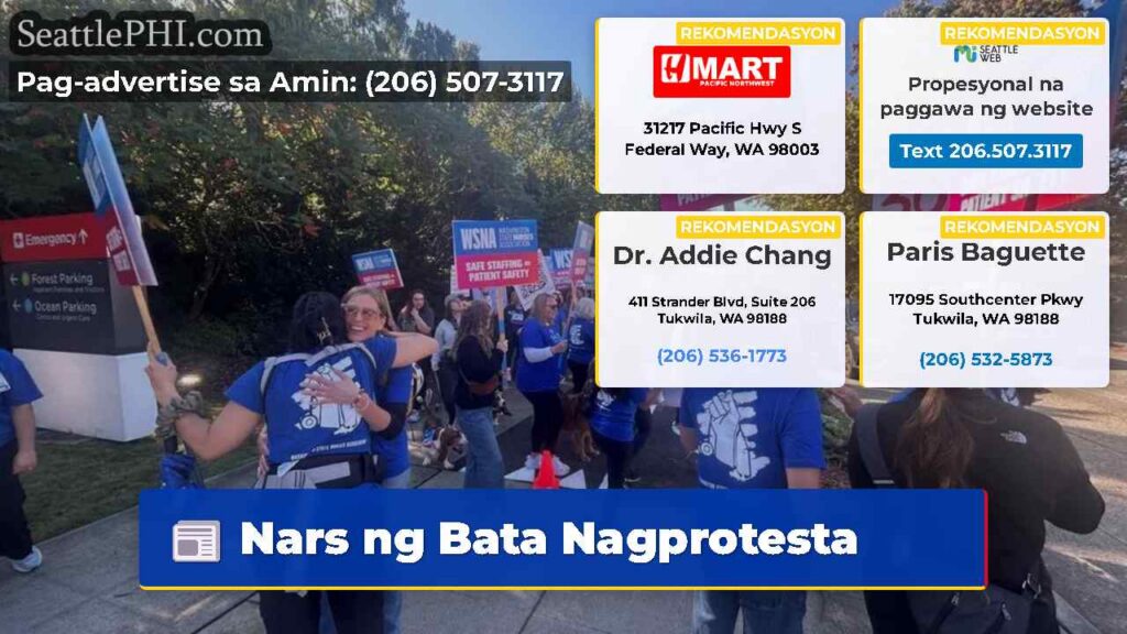 Nars ng Bata Nagprotesta