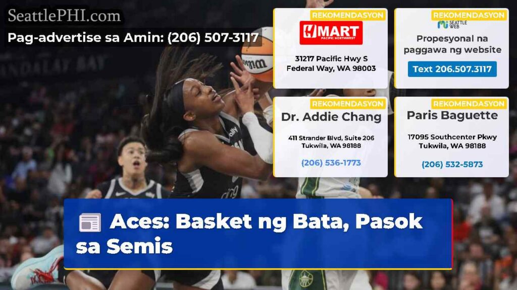 Aces: Basket ng Bata, Pasok sa Semis
