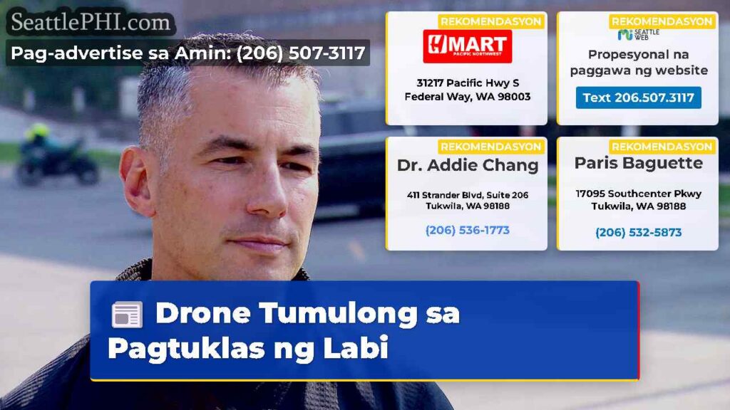 Drone Tumulong sa Pagtuklas ng Labi
