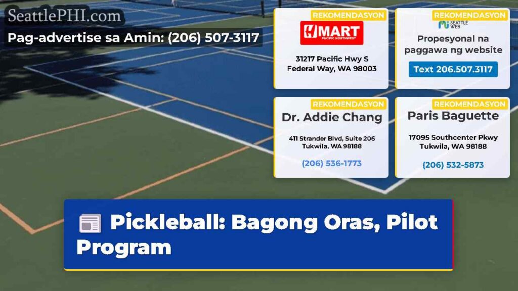 Pickleball: Bagong Oras, Pilot Program