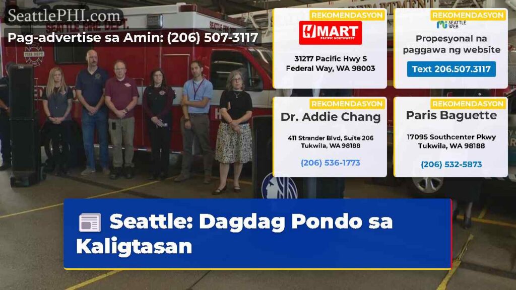 Seattle: Dagdag Pondo sa Kaligtasan