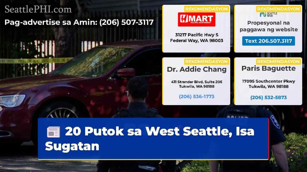 20 Putok sa West Seattle, Isa Sugatan