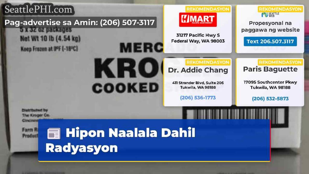 Hipon Naalala Dahil Radyasyon