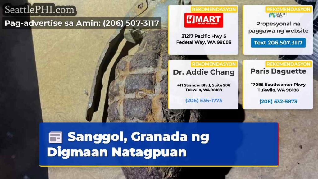 Sanggol, Granada ng Digmaan Natagpuan