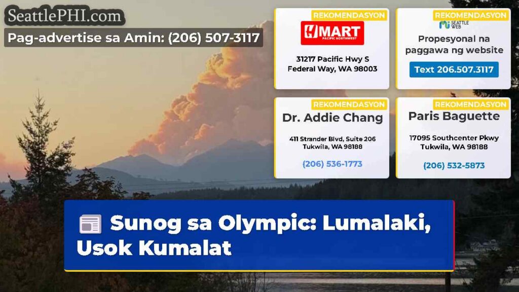 Sunog sa Olympic: Lumalaki, Usok Kumalat