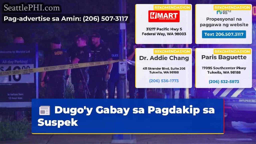 Dugo'y Gabay sa Pagdakip sa Suspek