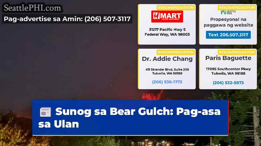 Sunog sa Bear Gulch: Pag-asa sa Ulan