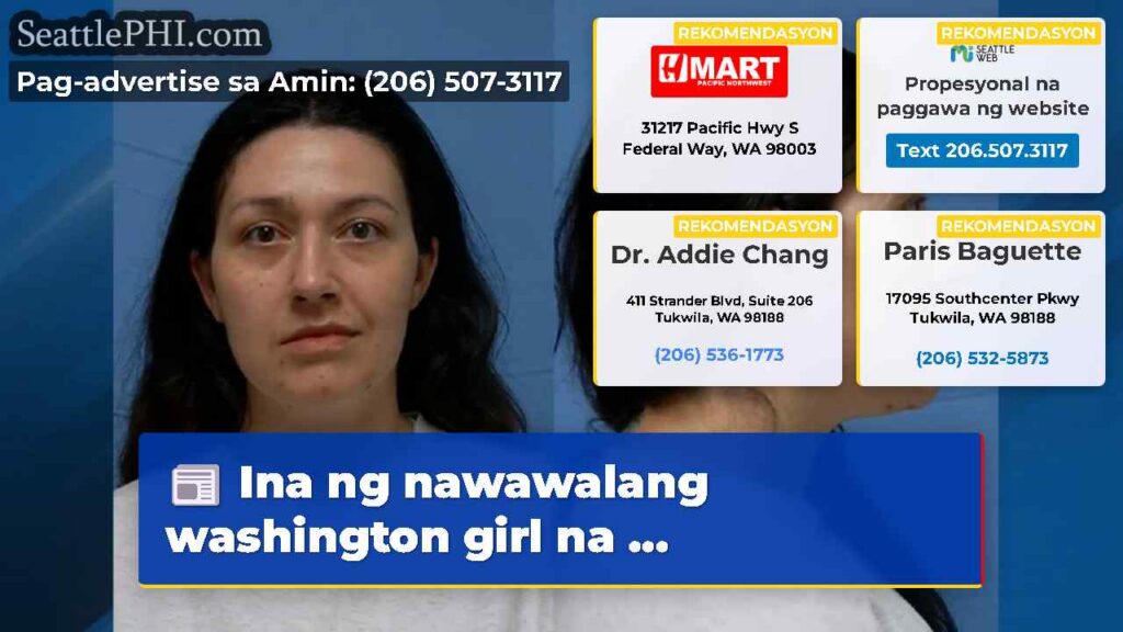 Ina ng nawawalang washington girl na ...