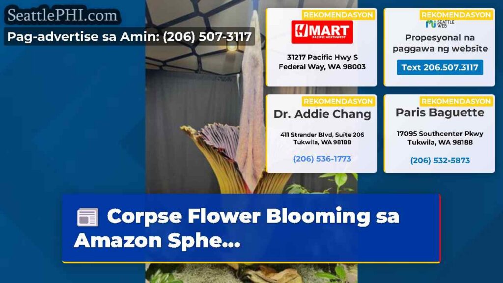 Corpse Flower Blooming sa Amazon Sphe...