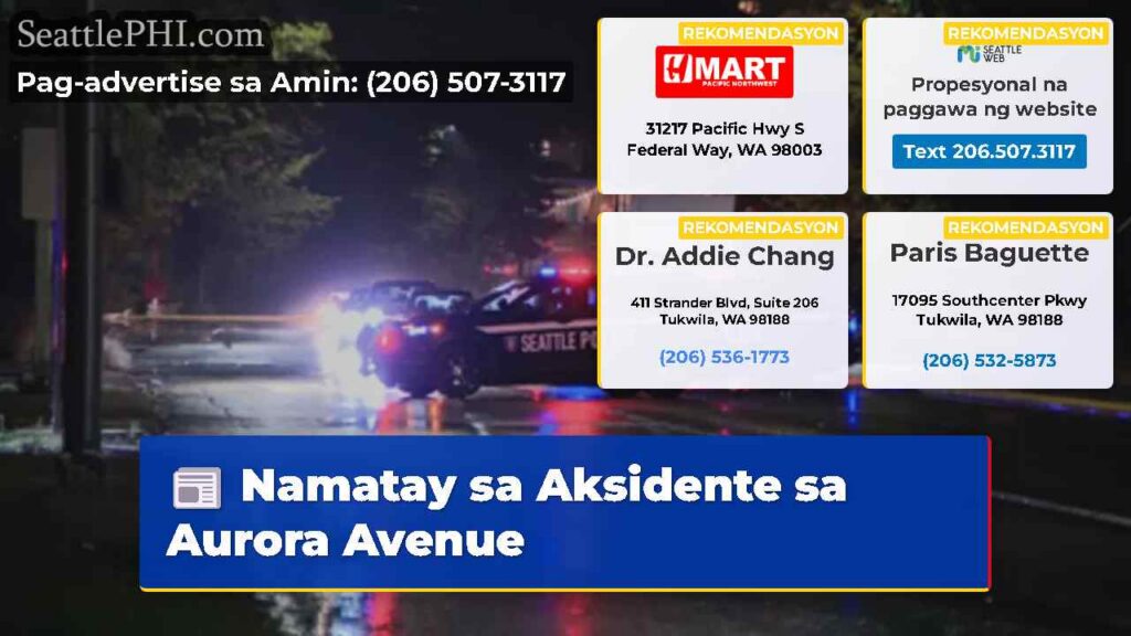 Namatay sa Aksidente sa Aurora Avenue