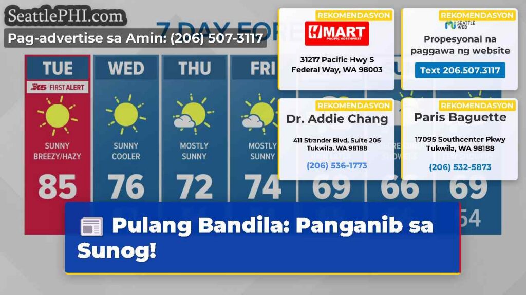 Pulang Bandila: Panganib sa Sunog!