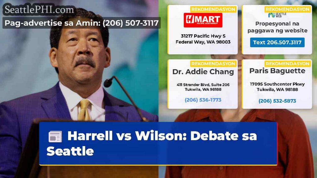 Harrell vs Wilson: Debate sa Seattle