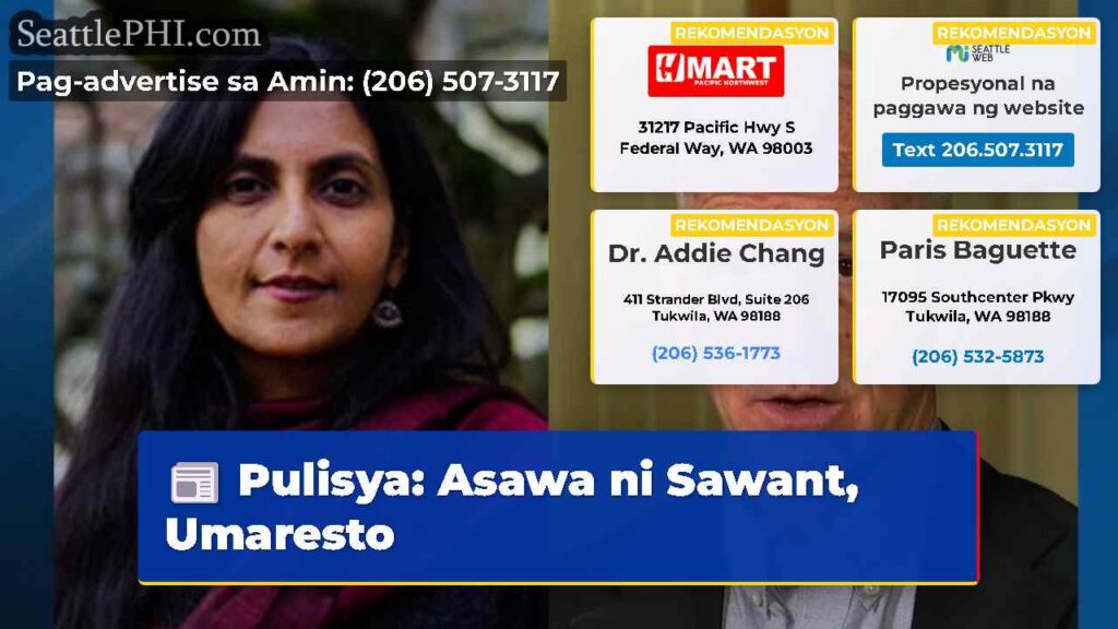 Pulisya: Asawa ni Sawant, Umaresto