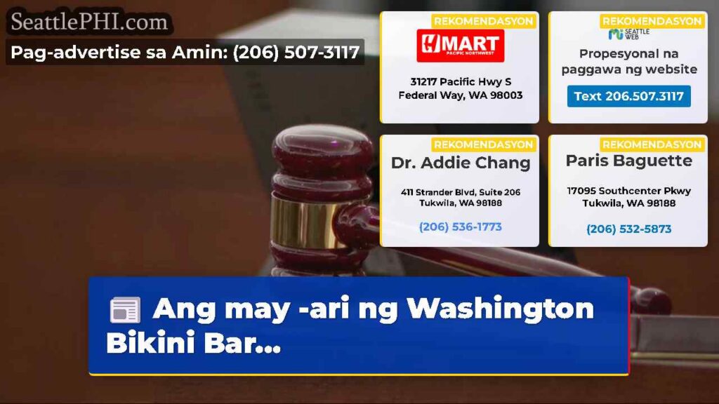 Ang may -ari ng Washington Bikini Bar...