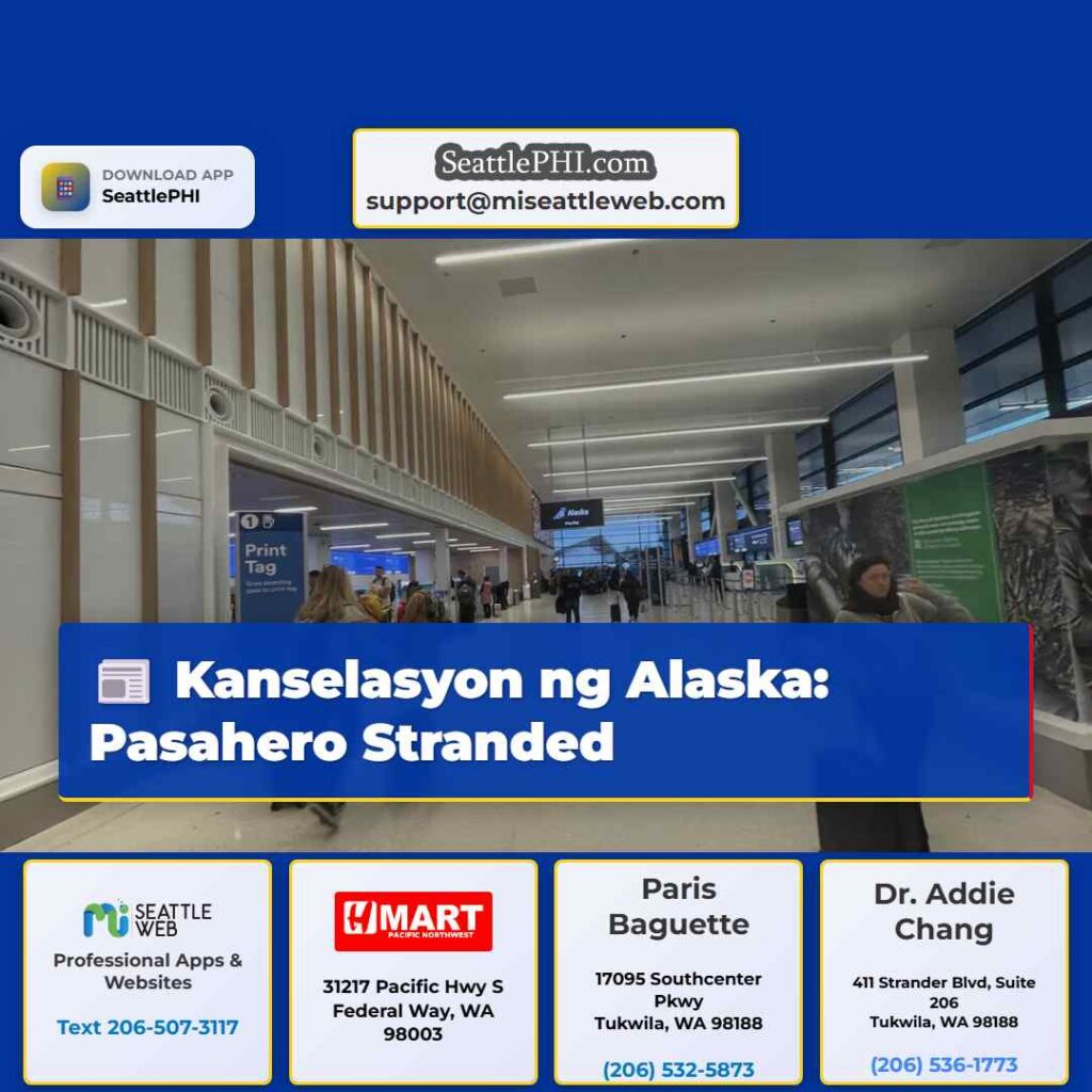 Kanselasyon ng Alaska: Pasahero Stranded