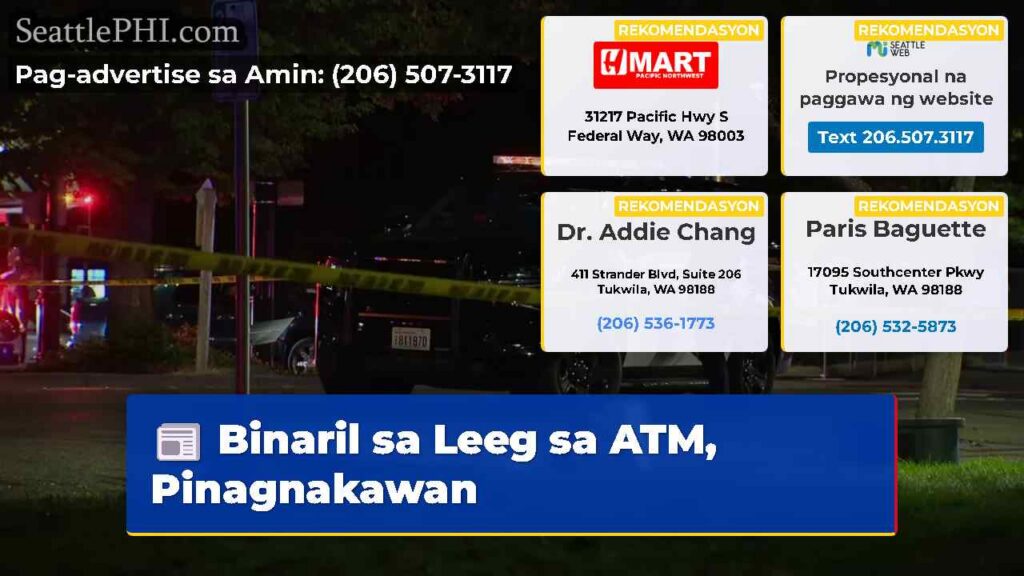 Binaril sa Leeg sa ATM, Pinagnakawan