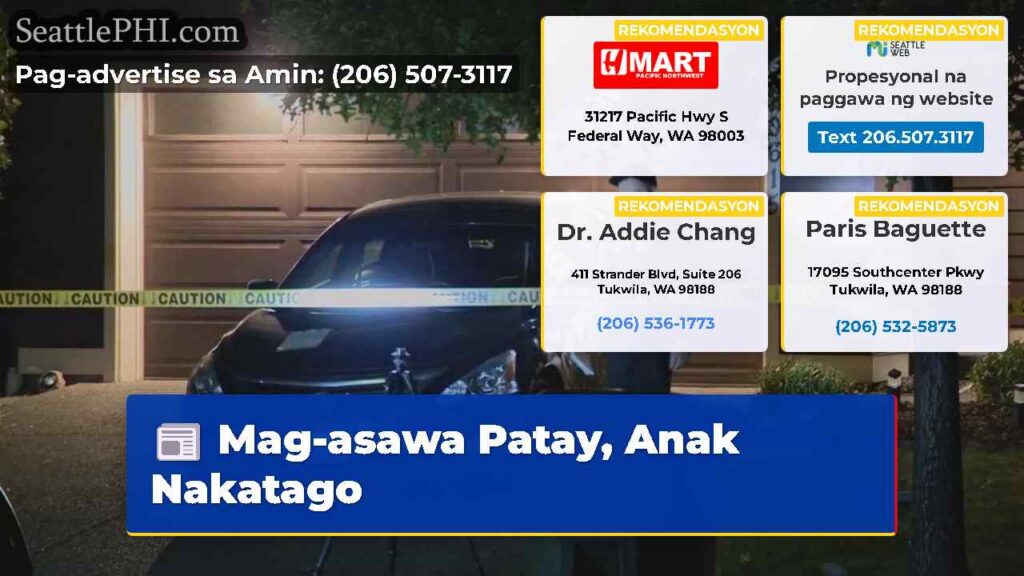 Mag-asawa Patay, Anak Nakatago