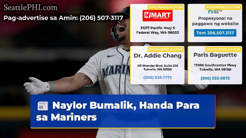 Naylor Bumalik, Handa Para sa Mariners