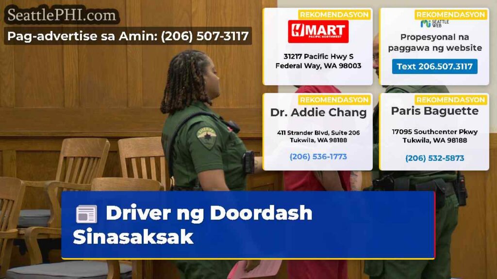 Driver ng Doordash Sinasaksak