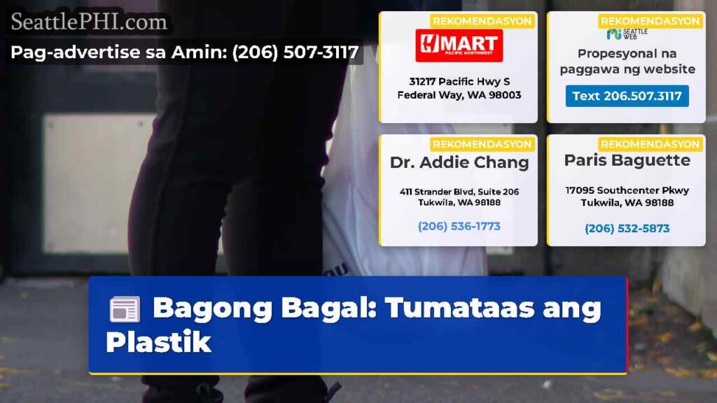 Bagong Bagal: Tumataas ang Plastik