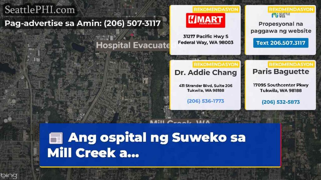 Ang ospital ng Suweko sa Mill Creek a...