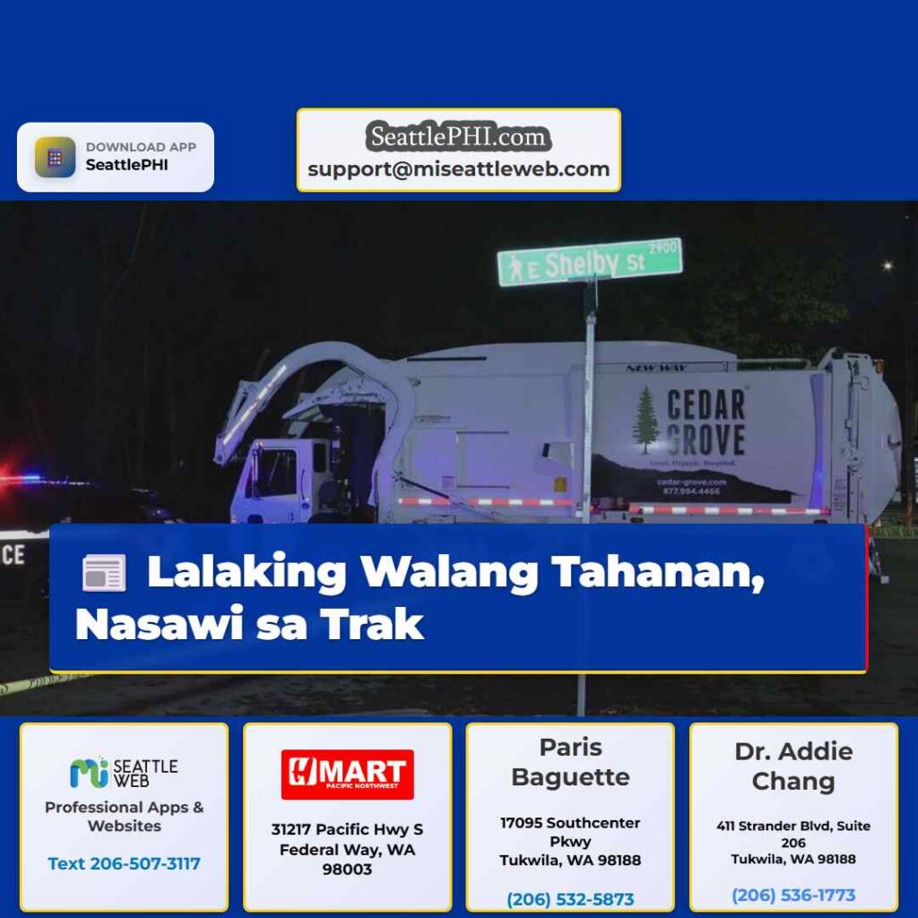 Lalaking Walang Tahanan, Nasawi sa Trak