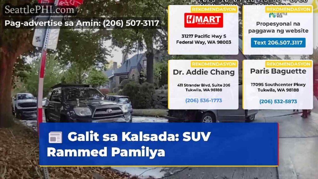 Galit sa Kalsada: SUV Rammed Pamilya
