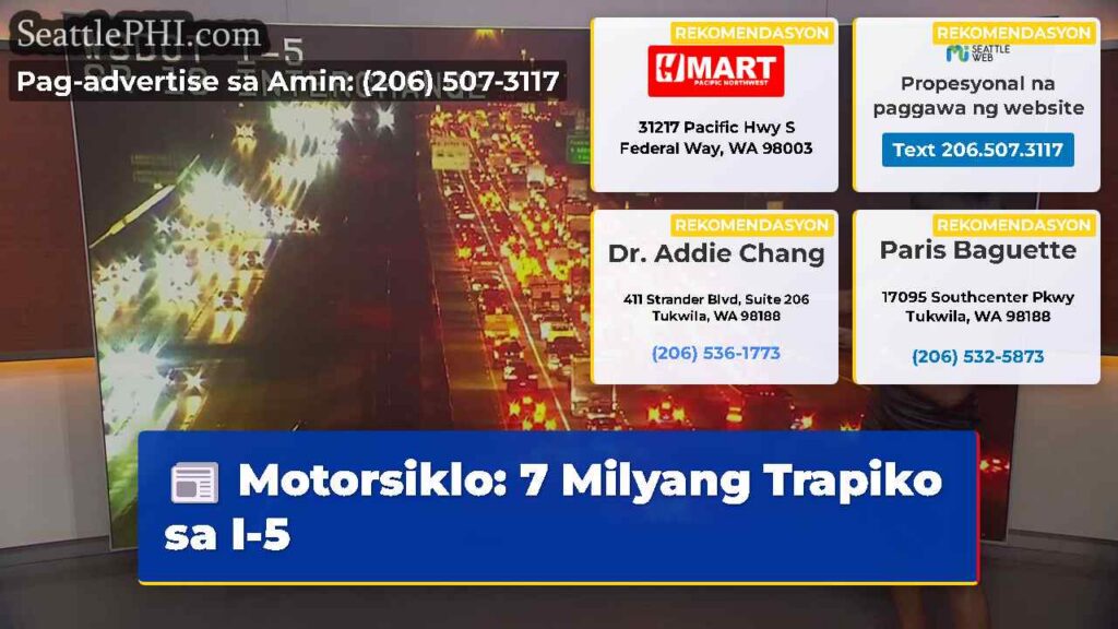 Motorsiklo: 7 Milyang Trapiko sa I-5