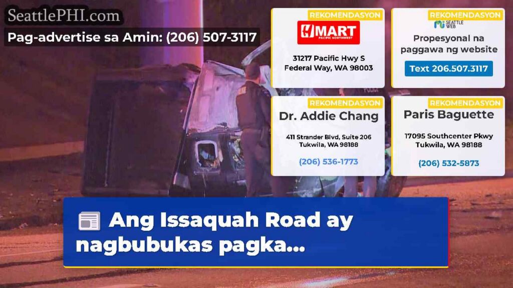Ang Issaquah Road ay nagbubukas pagka...