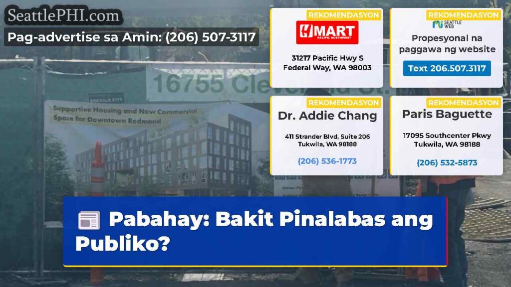 Pabahay: Bakit Pinalabas ang Publiko?