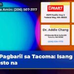 Pagbaril sa Tacoma Isang Aresto na