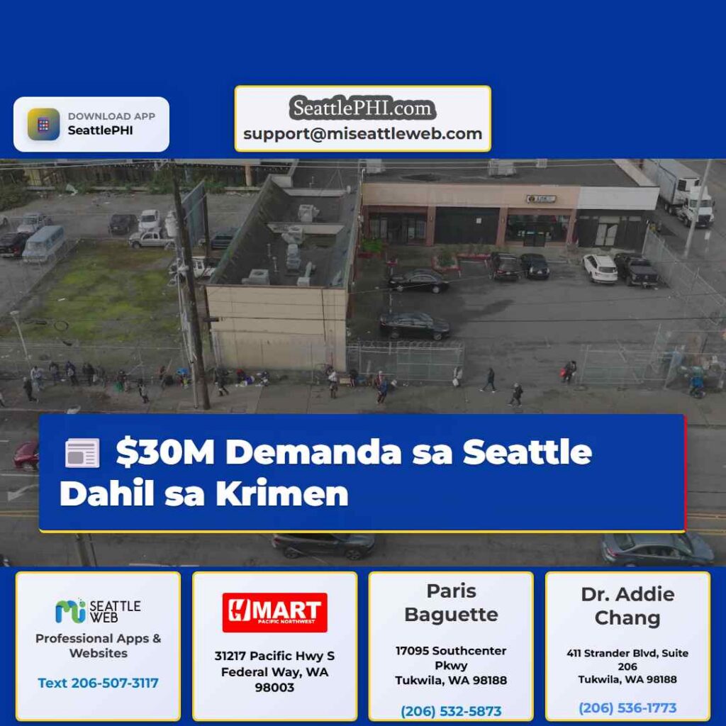 $30M Demanda sa Seattle Dahil sa Krimen