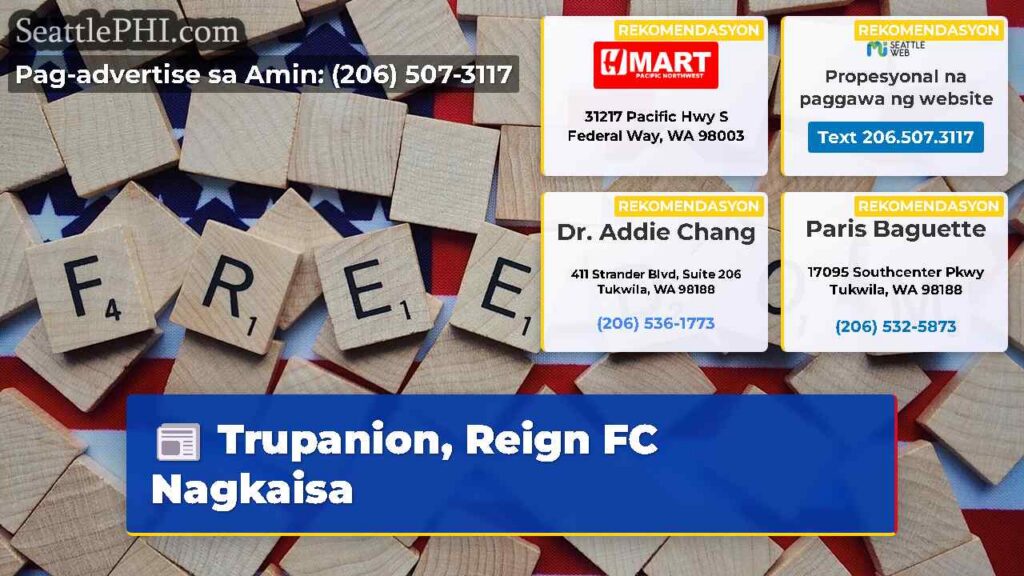 Trupanion, Reign FC Nagkaisa