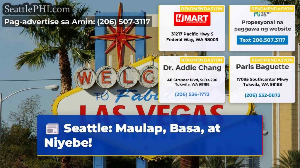 Seattle: Maulap, Basa, at Niyebe!