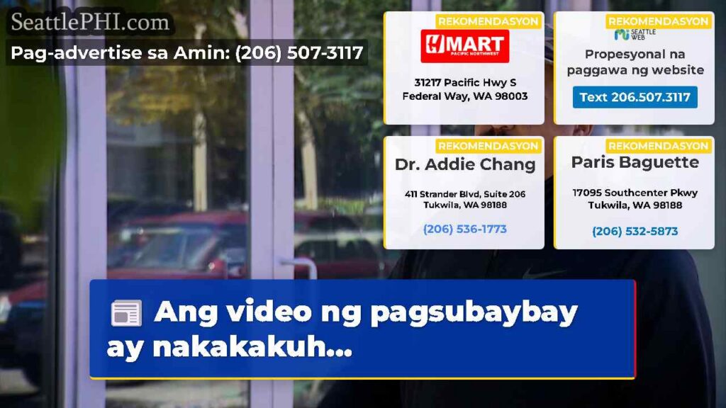 Ang video ng pagsubaybay ay nakakakuh...